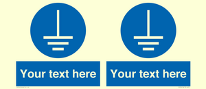 Custom Connect to Earth Sign